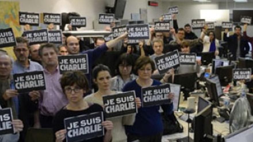 Redacción France Presse Je suis Charlie