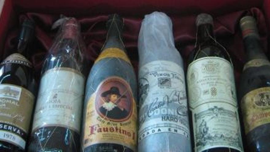 Botellas subastadas vino de Rioja