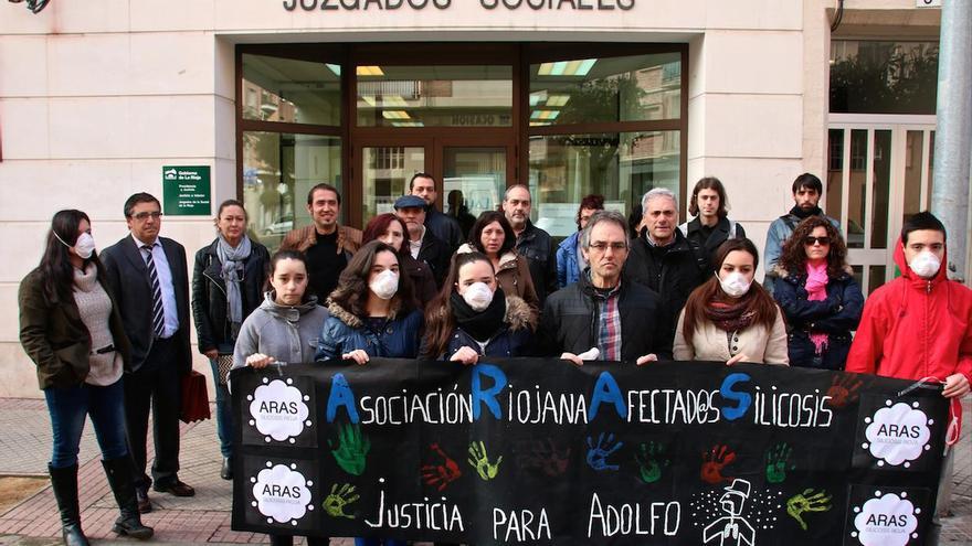 Adolfo Plataforma afectados por la Silicosis juzgados sociales