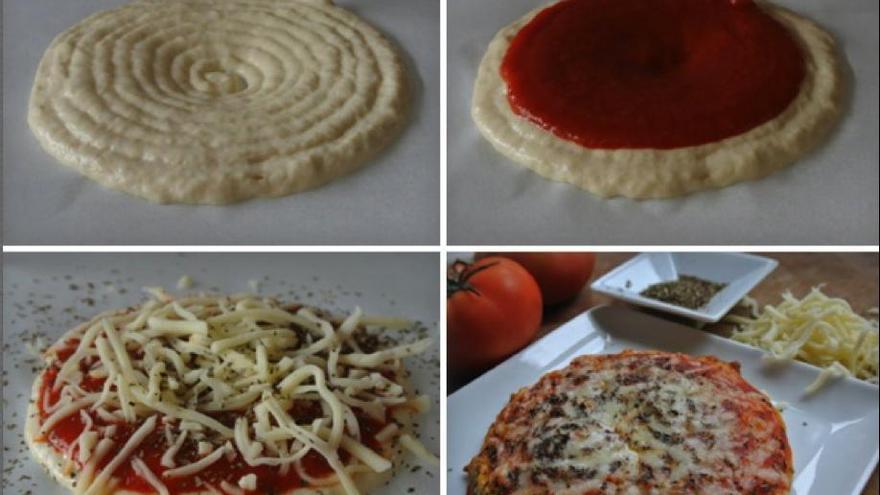 impresión 3D pizza