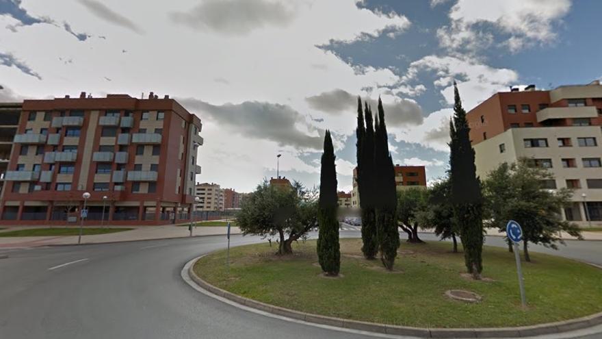 Rotonda calle Clavijo, Logroño