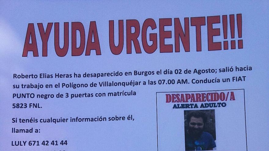 desaparecido en Burgos