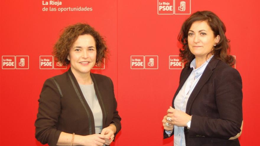 Beatriz Arráiz, Concha Andreu, PSOE Logroño, PSOE La Rioja