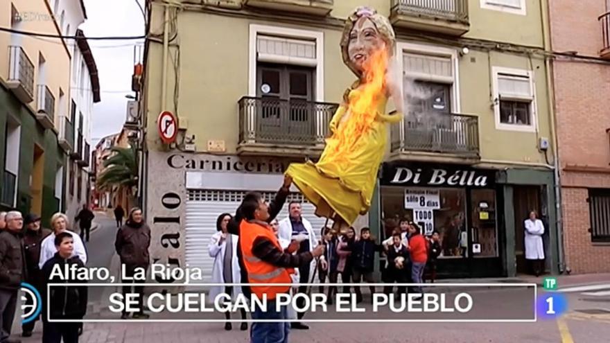 Quema Judas Alfaro España Directo