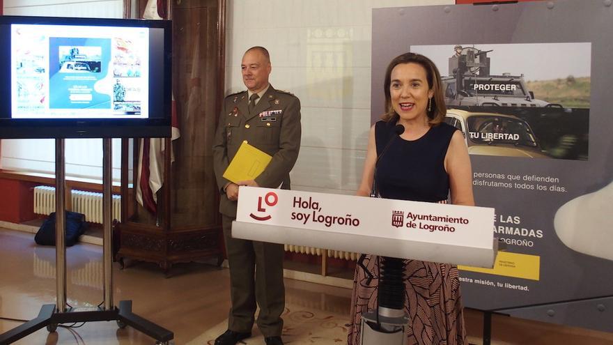 Presentación Desfile Fuerzas Armadas en Logroño