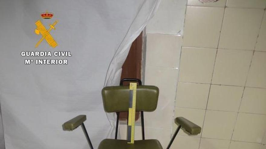 silla detenido por amenazas