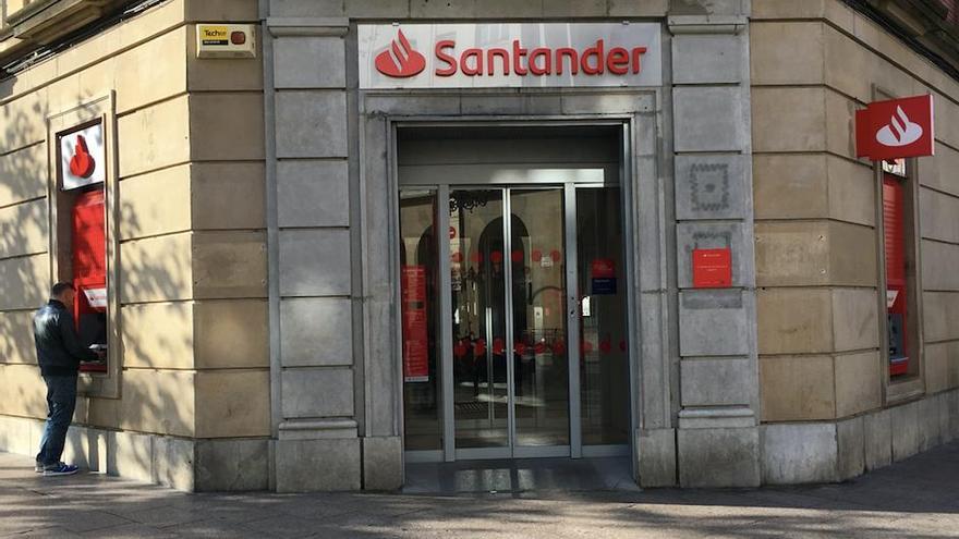 Banco Santander,  Logroño,  cajero, Espolón