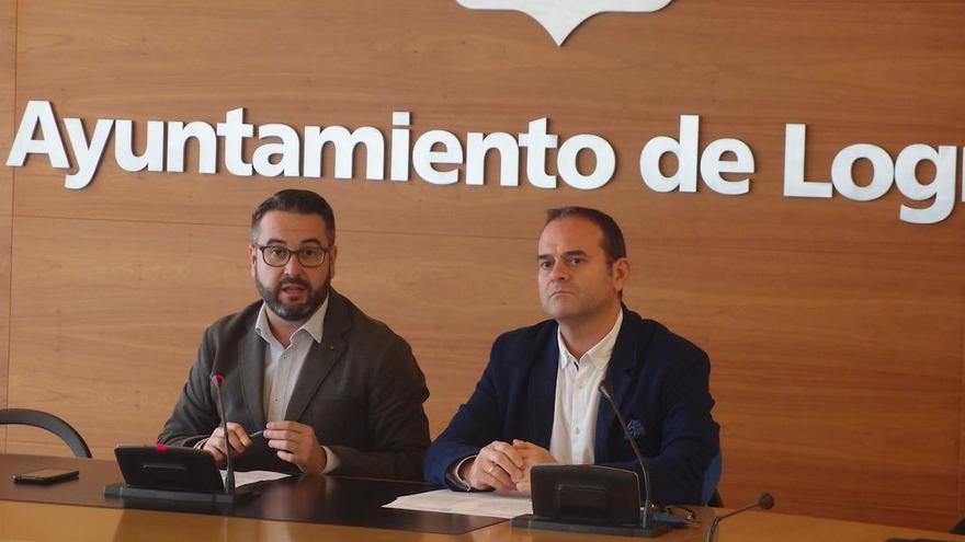 Javier Merino y Francisco Iglesias, PP Ayuntamiento de Logroño