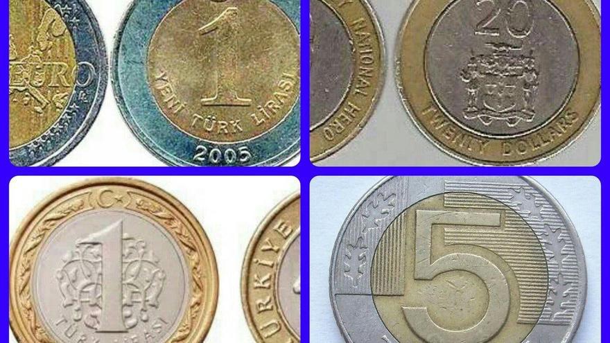 Monedas parecidas al euro