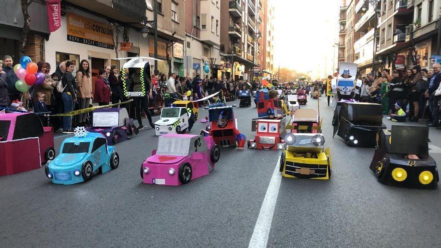 transformers en el carnaval de Logroño