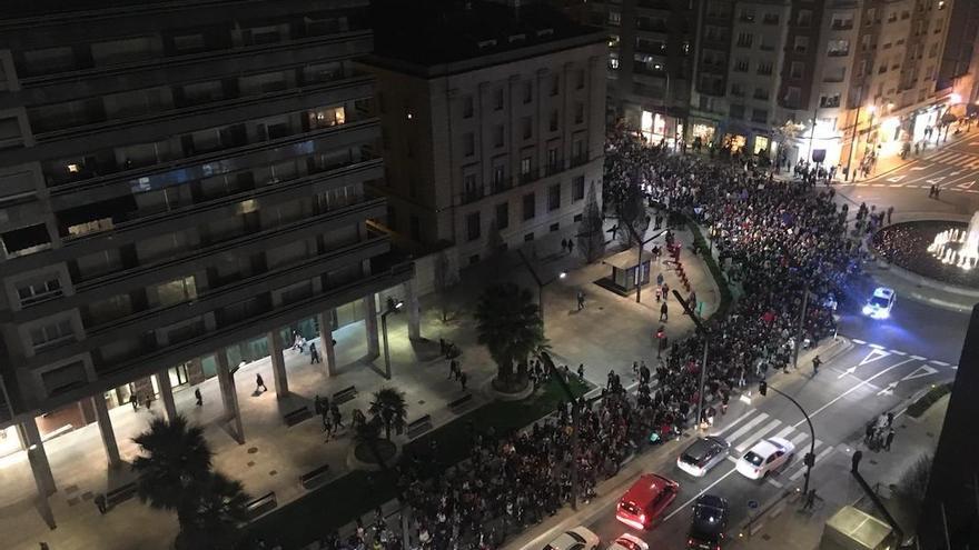 Manifestación 8M en Logroño