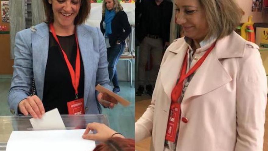 votaciones candidatas PSOE