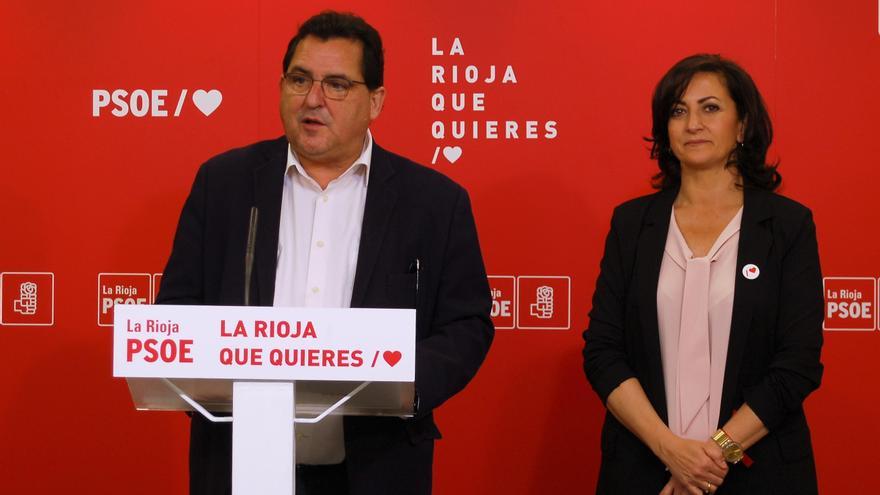 Marcos Aguiriano y concha andreu PSOE