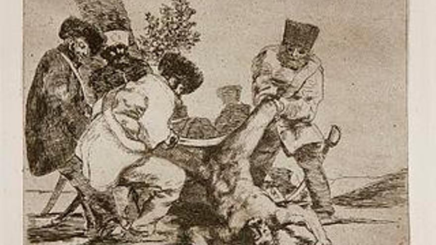 Los desastres de la guerra de Goya