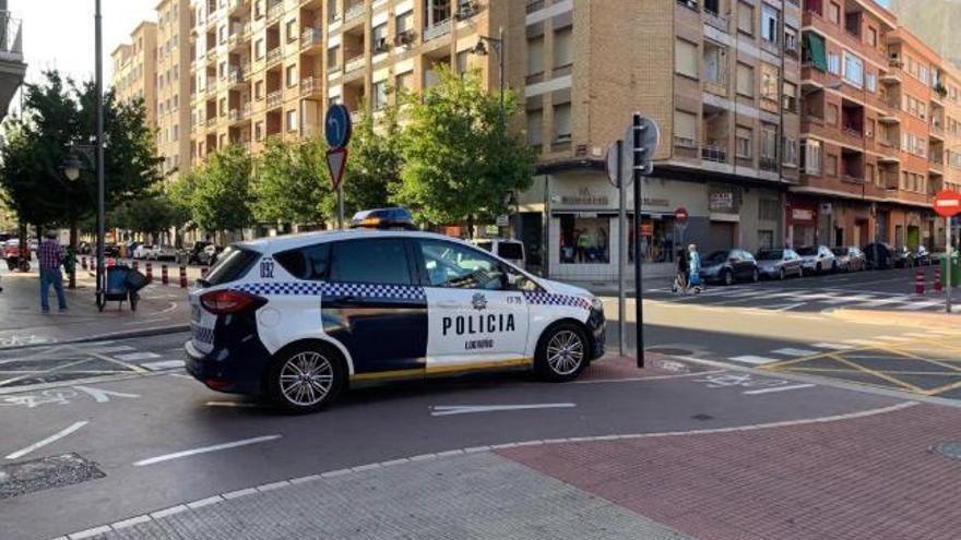 coche de Policía local de Logroño