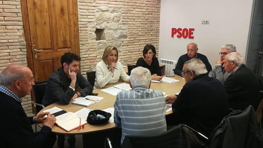 reunión PSOE- La Barranca