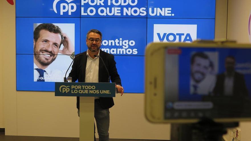 Javier Merino, PP, campaña