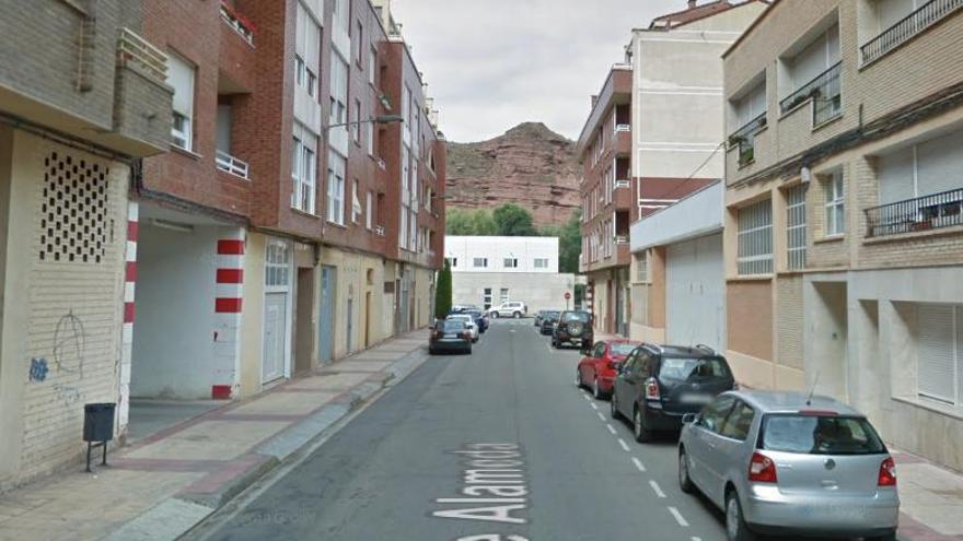 calle Alameda en Nájera