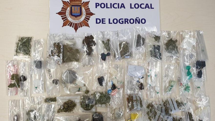 droga, Policía Local, Logroño