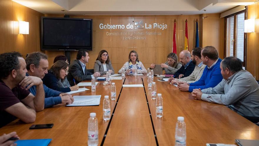 Mesa Ganadera, Eva Hita, Gobierno de La Rioja