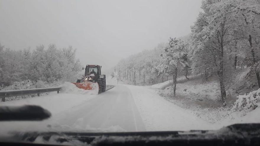 nieve en Ortigosa