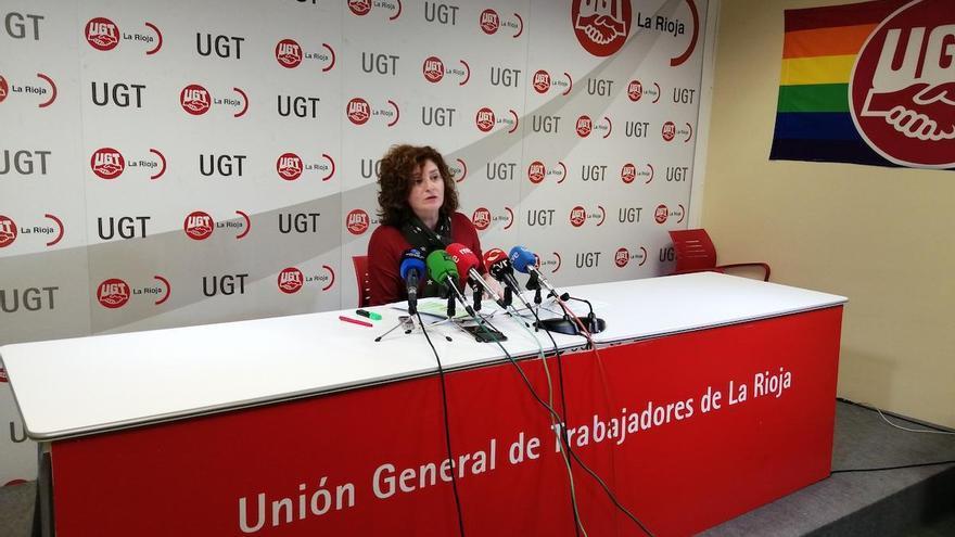 UGT, brecha salarial, rueda de prensa