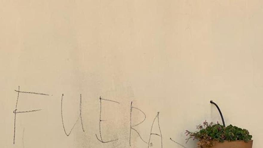 vandalismo, pintadas, Alfaro