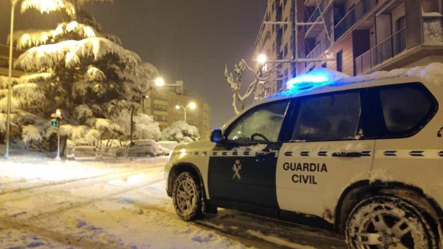 Guardia Civil, nieve,