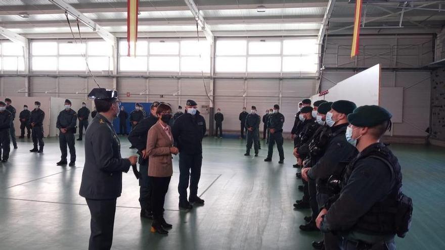 visita de la directora general de la Guardia Civil