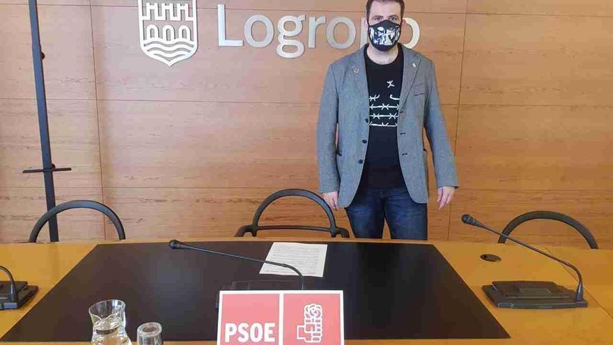Iván Reinares, PSOE de Logroño