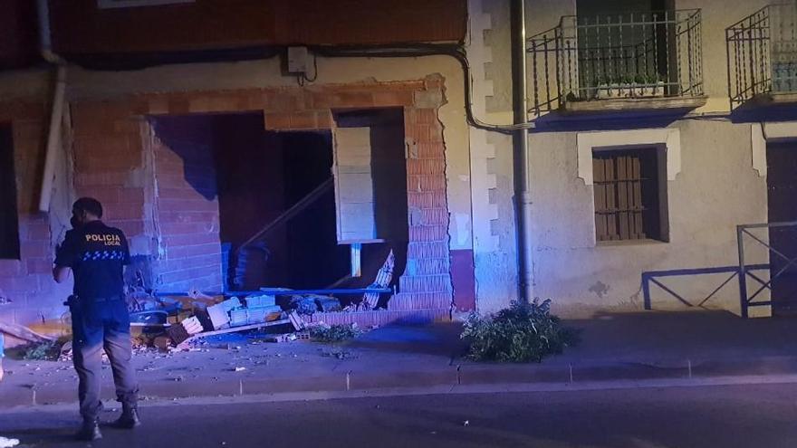 accidente en calle mediavilla de Calahorra