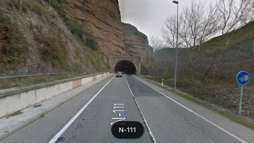 n-111 túnel de viguera