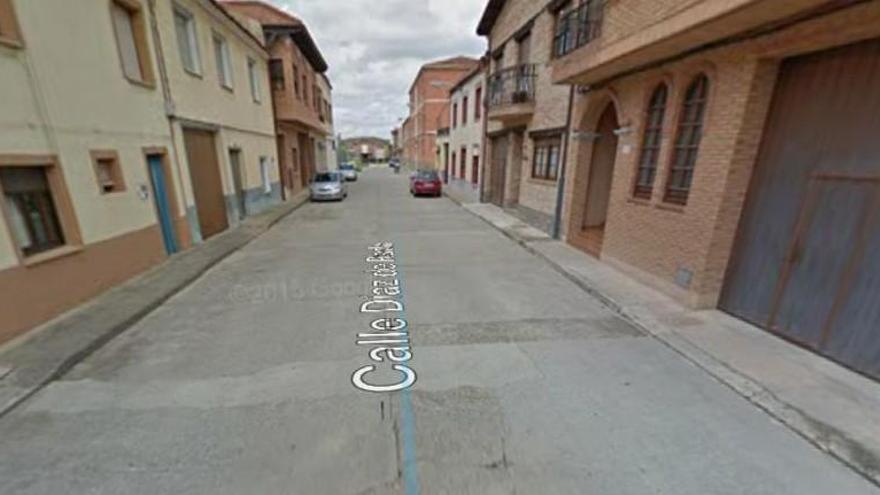 calle díaz de rada en aldeanueva de Ebro