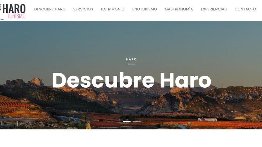 Haro, web, turismo
