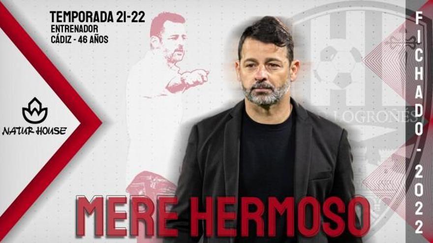 Mere Hermoso, UD Logroñés, entrenador