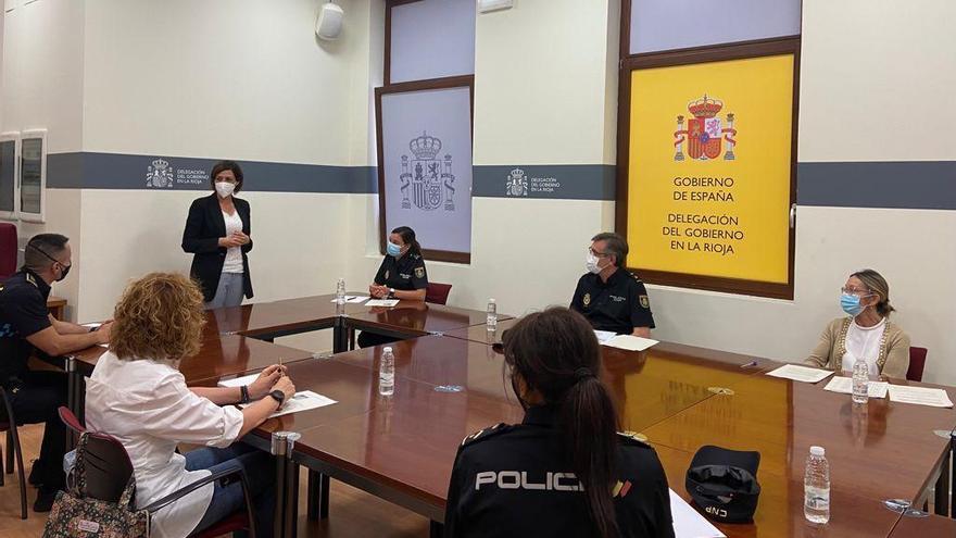 Reunión policía violencia de género