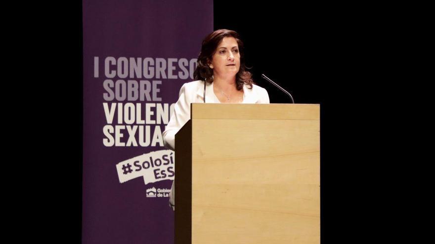 concha andreu inaugura el congreso sobre violencia sexual
