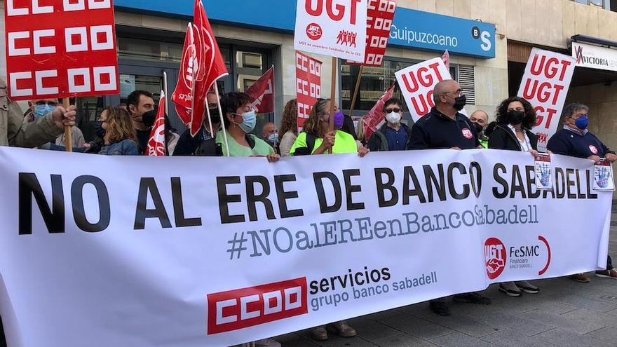 Protesta Banco Sabadell