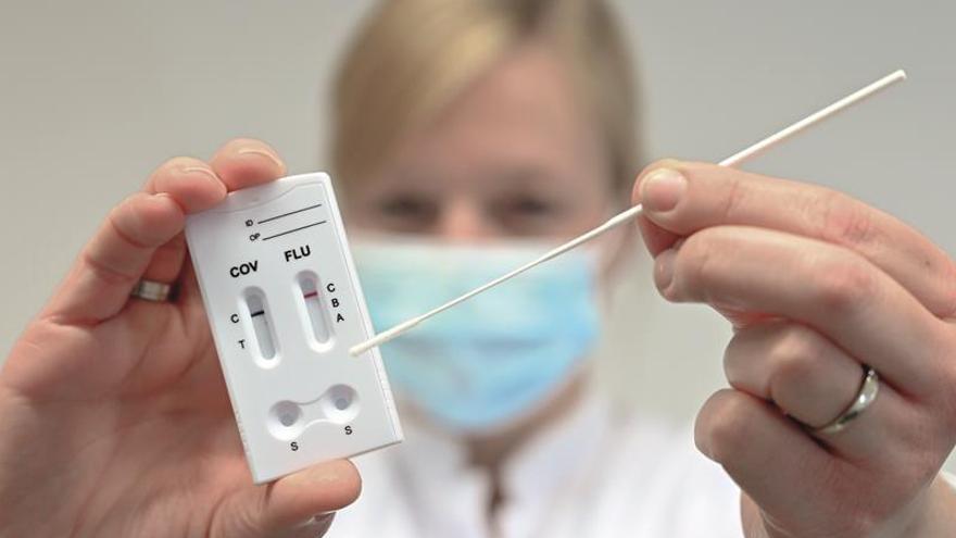 Test combinado gripe covid