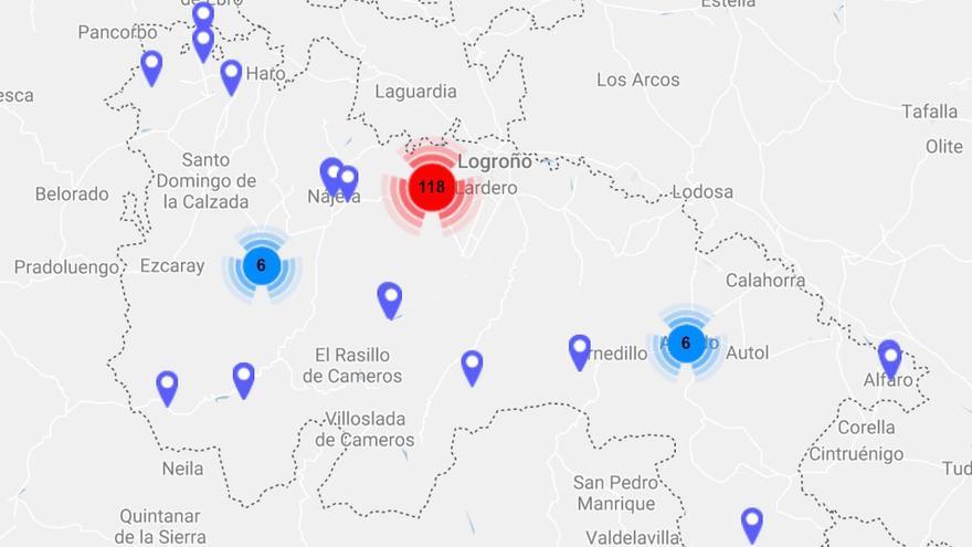 mapa cultural, La Rioja