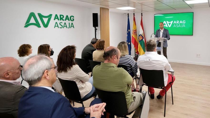 inauguración de la nueva sede de ARAG Asaja en Logroño