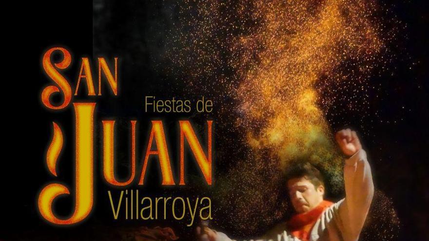 cartel de fiestas de San Juan en Villarroya