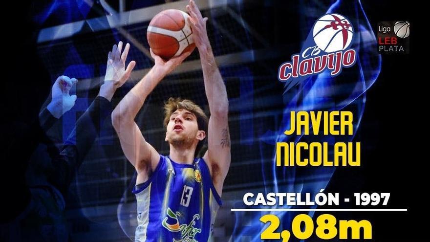 Javier Nicolau (fichaje Clavijo 22-23)