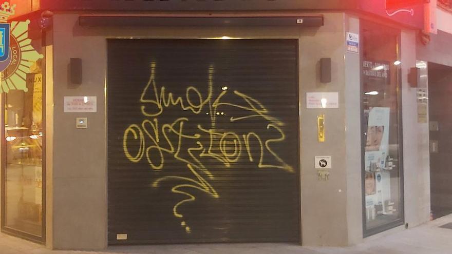 grafiti en Logroño