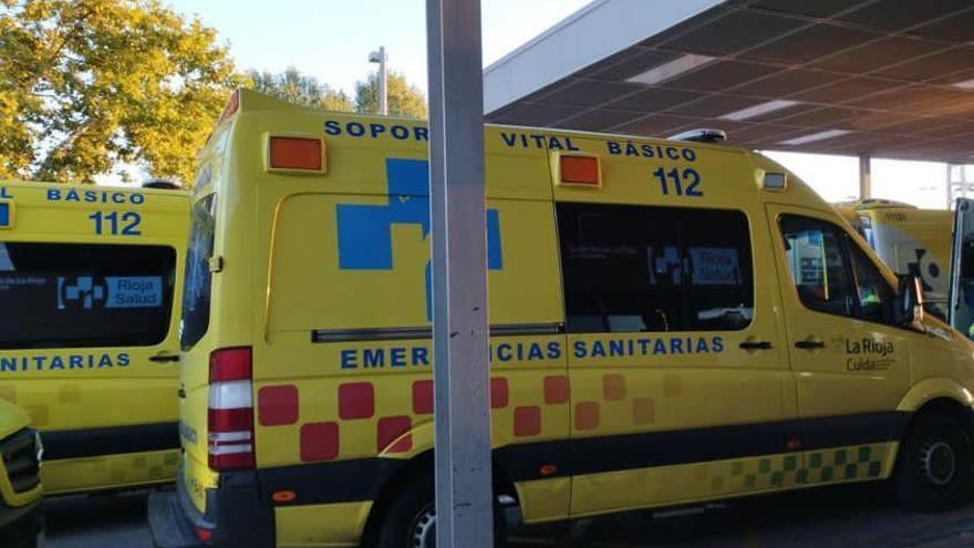 Ambulancias a las puertas de Urgencias