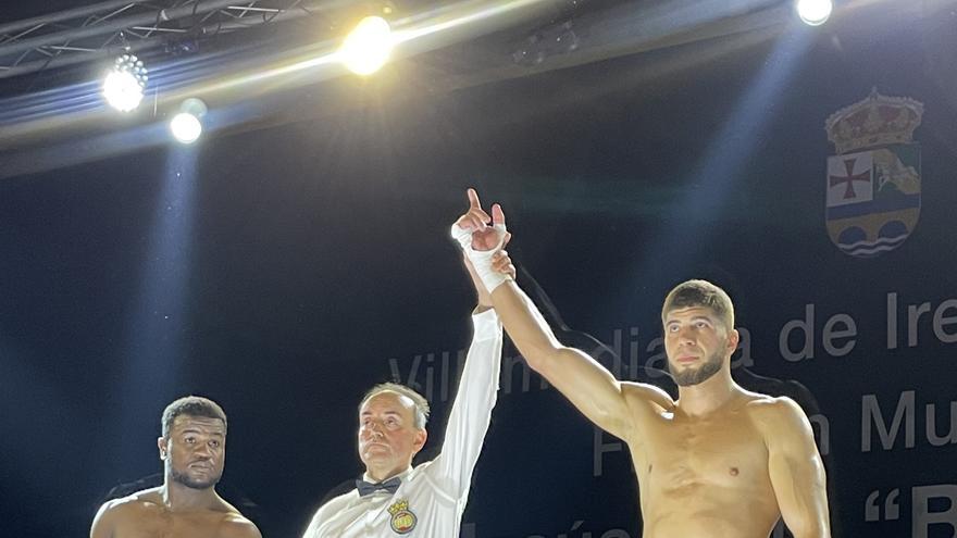 Jalidov derrota por KO a Largacha (Velada Villamediana-octubre 2022)