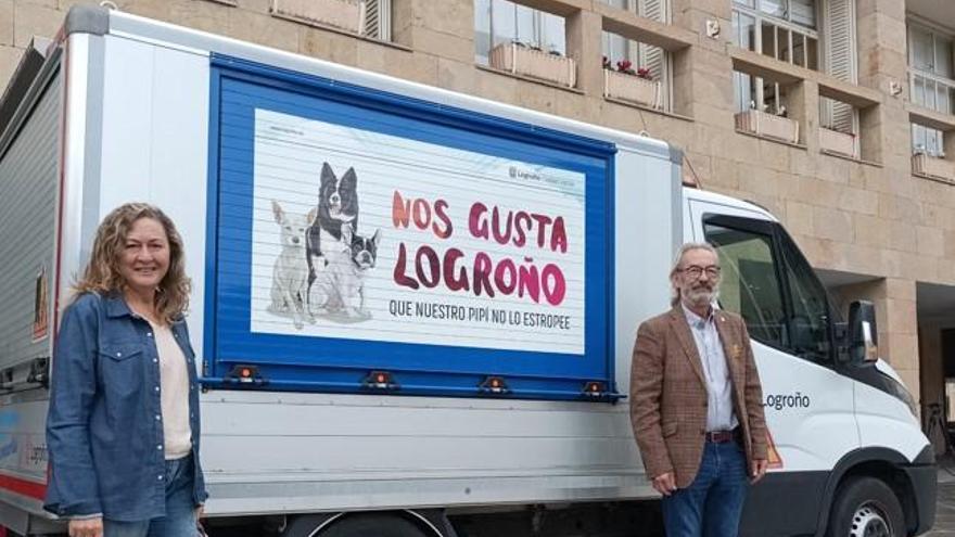 Logroño lanza una campaña sobre los orines caninos