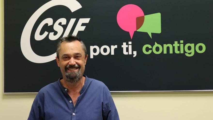 Jesús Vicente Hernández Gil, presidente CSIF La Rioja