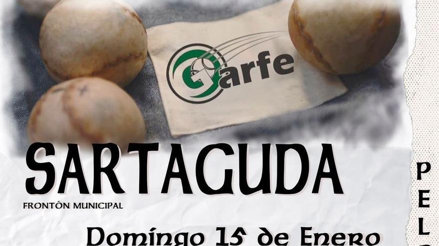 cartel festival Sartaguda pelota (15-01-2023)