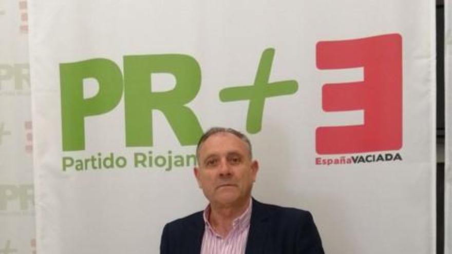 Carlos Luis Pérez, candidato de PR y españa Vaciada en San Millán
